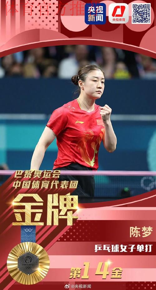 从奥运冠军到全运金牌!陈梦:不变的是王者之心 从奥运冠军到全运金牌!陈梦:不变的是王者之心